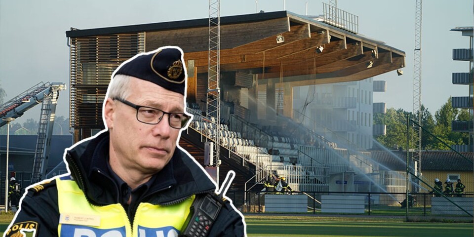 Polisen om branden i Ljungby: ”Så här långt ingen naturlig orsak till branden”