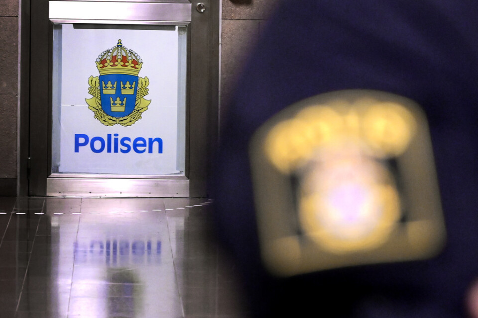 Två män döms för ett rån utanför polisstationen i Kiruna. Arkivbild.