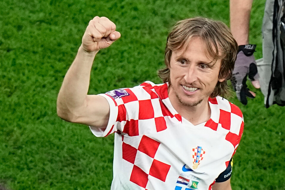Luka Modric är Kroatiens stora stjärna.