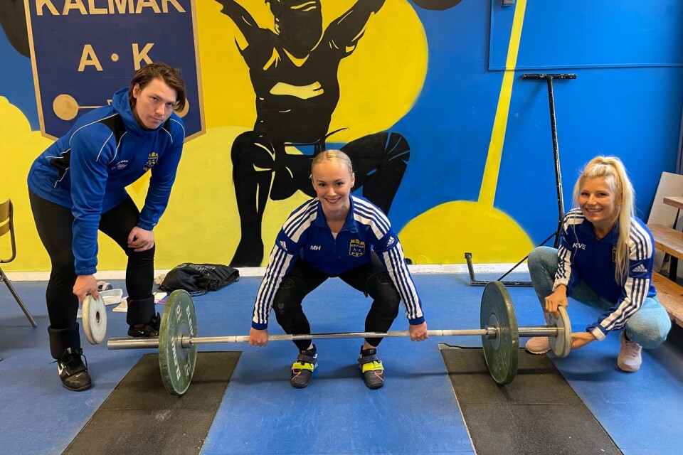 Jesper Emilsson, 31, Moa Henriksson, 22 år och Katarina ”Katta” Vourensyrjä Emilsson, 27 från Kalmar Atletklubb.