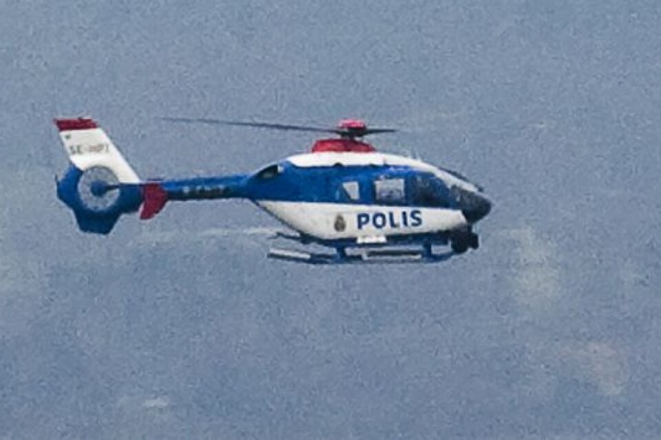 Det har inte funnits någon polishelikopter stationerad i Skåne sedan våren 2007. Arkivbild
