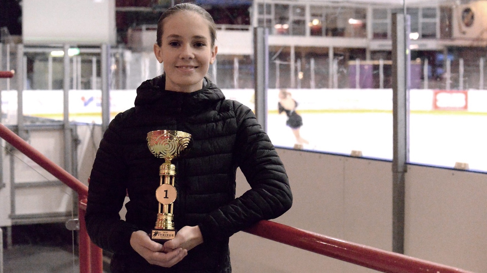 Osby KK:s Elsa Idström vann Tyringehoppet tidigare under säsongen, och med en bra prestation ska hon kunna ta medalj i DM som avgörs på hemmaplan. Foto: Robert Rolf/Arkiv