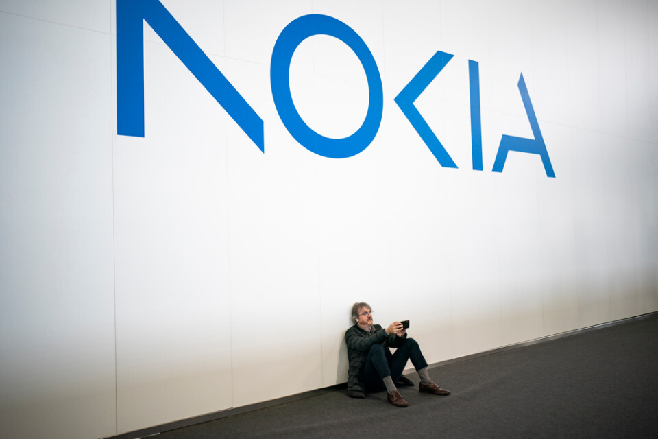 Efterfrågan viker i höst i inflations- och räntechockens spår, varnar Nokia. Arkivbild