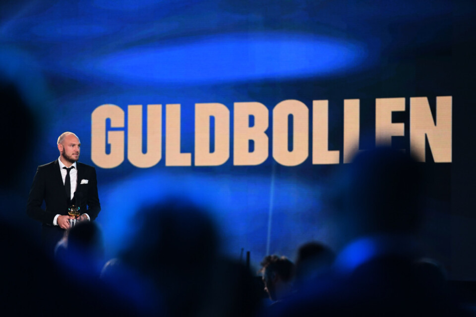 Andreas Granqvist, ingen större vän av Guldbollen. Men han tog emot utmärkelsen 2017.