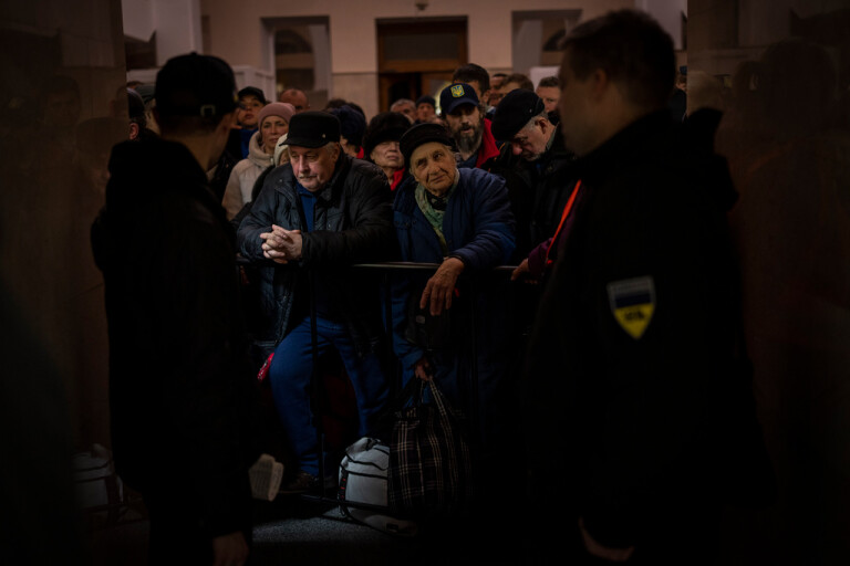 Vintervarning om livsfara i strömlöst Ukraina
