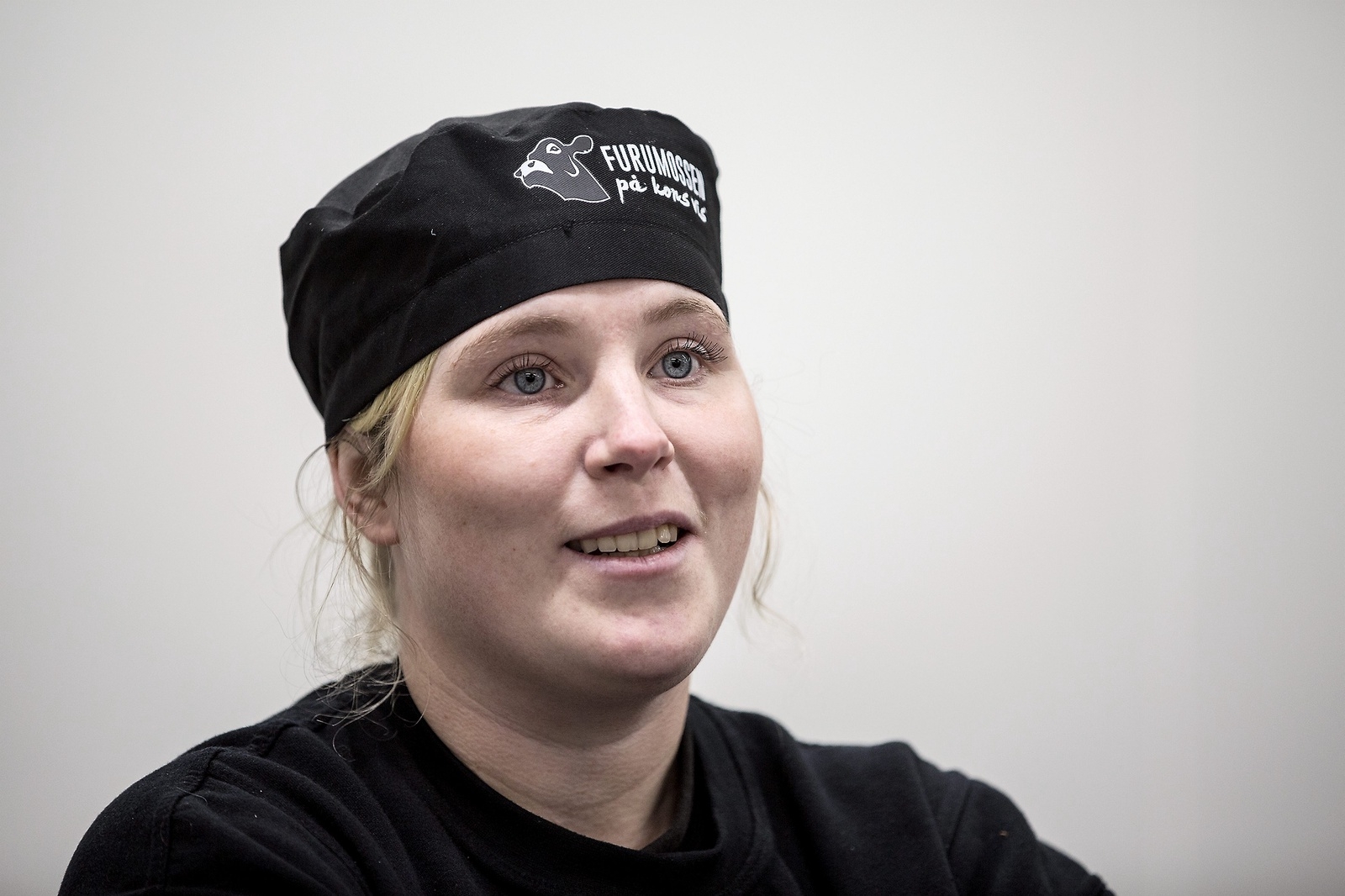 Kristina Niklasson har växt upp på gården i Sibirien där hon och sambon Peter Svensson nu driver Furumossens gårdsmejeri.
