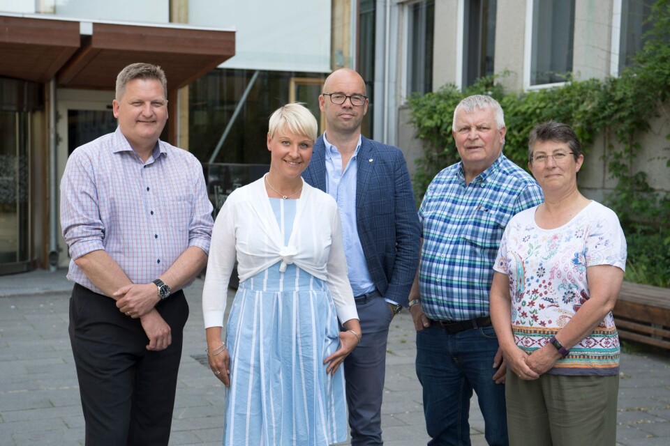 Representanter från partierna i Blågröna Växjö