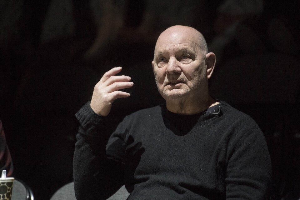 Lars Norén satte upp sin pjäs "Stilla liv" på Dramatens scen Elverket 2017. Arkivbild.