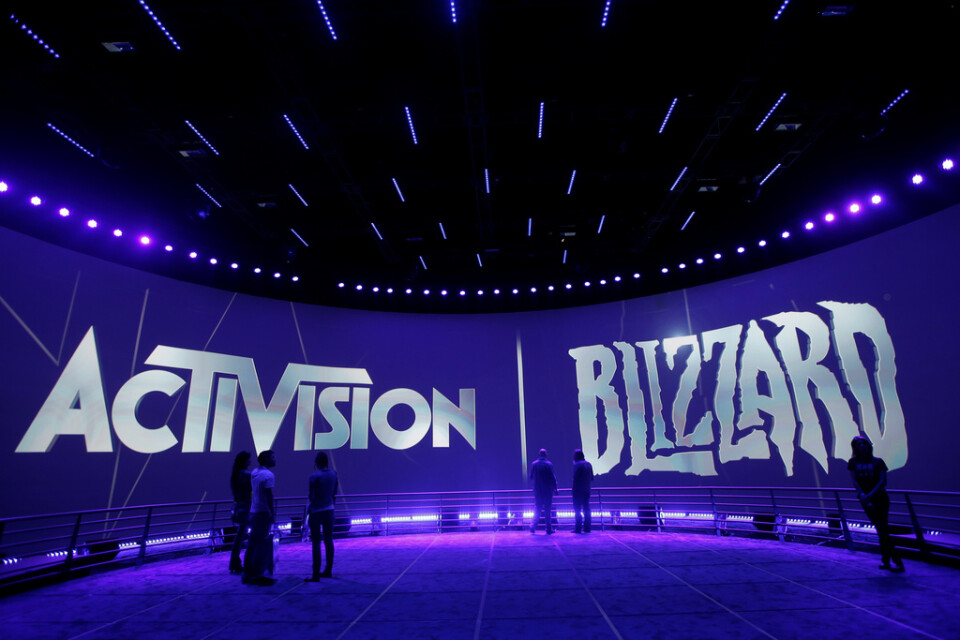Spelbolaget Activision Blizzard behöver mer tid till två av sina stortitlar. Arkivbild.