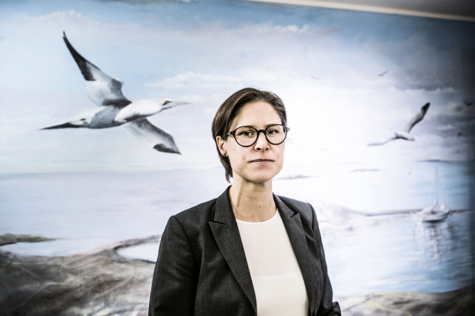 Johanna Sandahl, Naturskyddsföreningens ordförande.