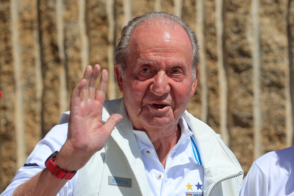 Spaniens ex-kung Juan Carlos abdikerade 2014. Arkivbild.