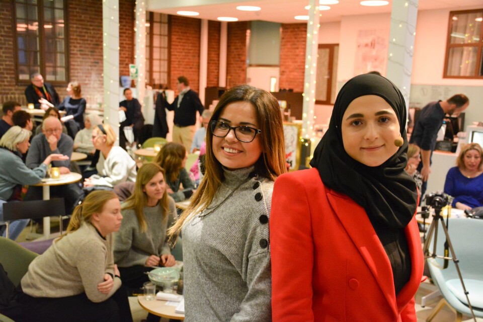 Iman Alahmad and Shrouq Alarini. Two Muslim women who respect each other. But they have different interpretations of religion.