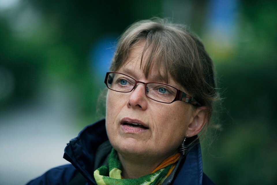 Stadsantikvarie Katarina Olsson anser att fastigheten med Malmströms Conditori har ett stort kulturhistoriskt värde.