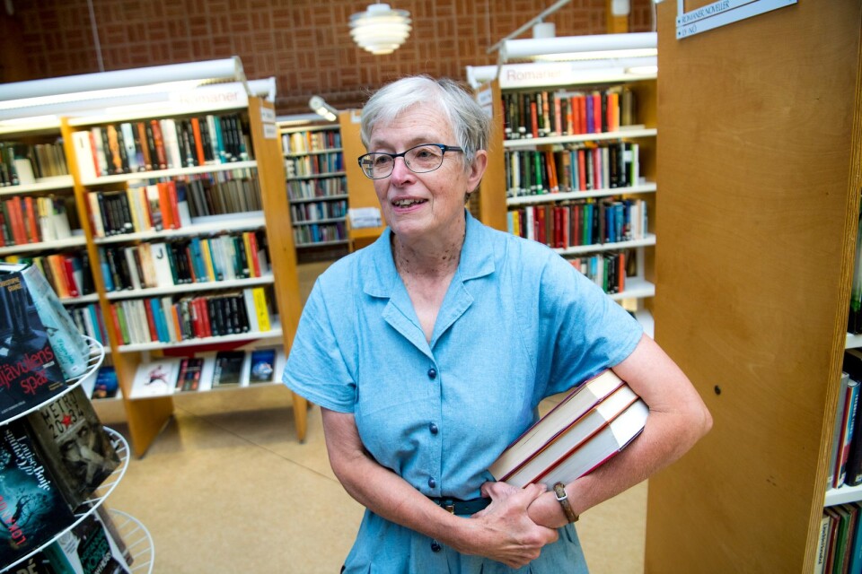 Elna Hansson, tillförordnad bibliotekschef i Sölvesborg.