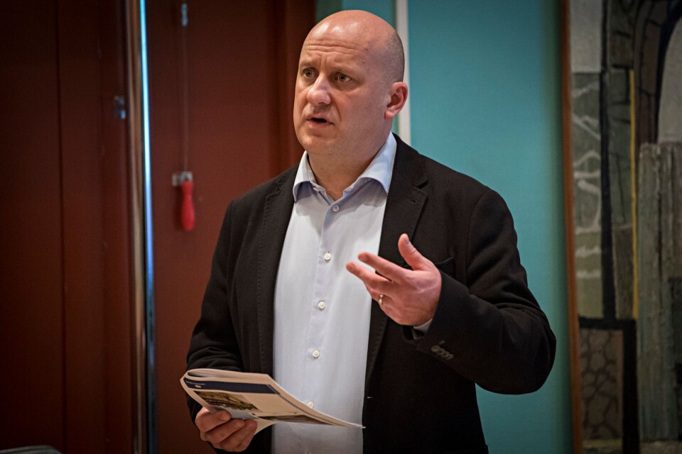Hälso- och sjukvårdsdirektör Lars Almroth.
