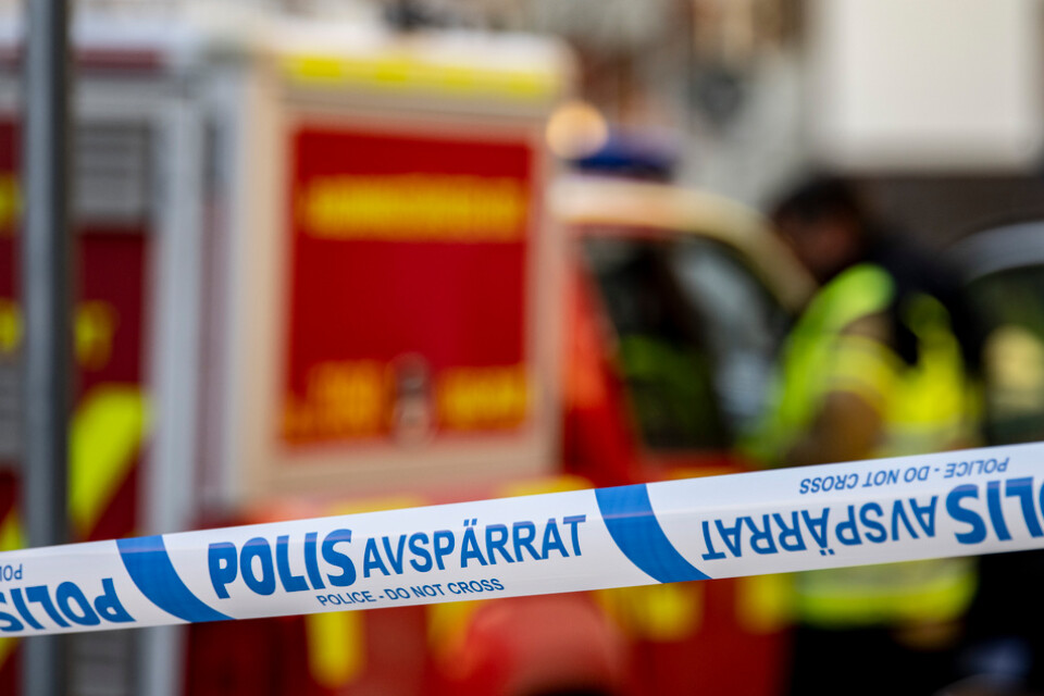 En man i 60-årsåldern har hittats avliden efter en lägenhetsbrand i Kristianstad. Arkivbild.