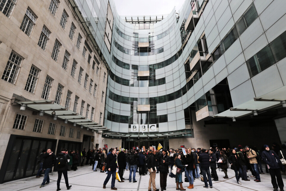 BBC:s Broadcasting House i London. Arkivbild.