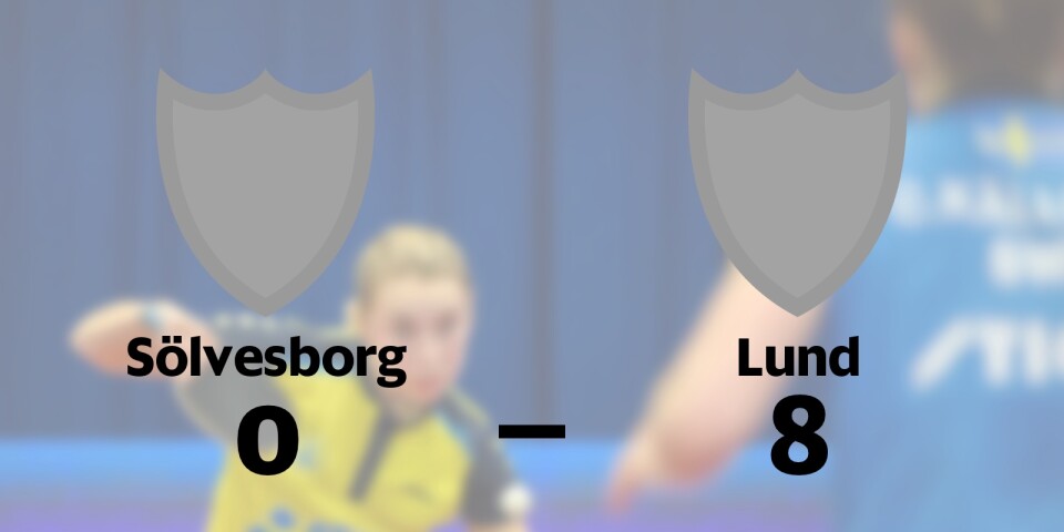 Lund segrare efter walk over från Sölvesborg