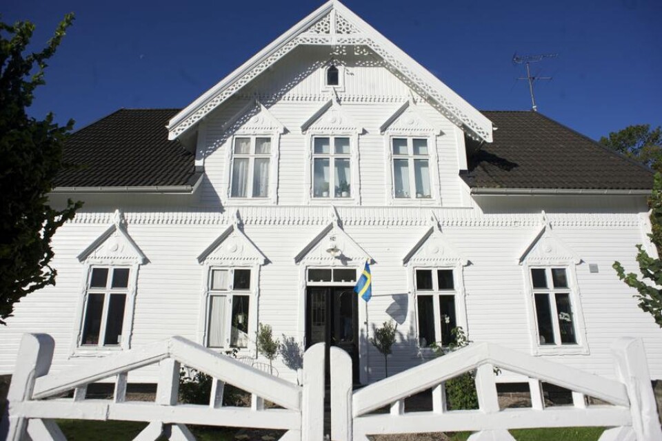 Föräldern Petra Karlssons hus i Älmhult fick bli samlingsplats för en dag.