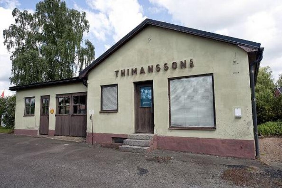 100615 Thimansson f.d cykelaffär i Broby. Bild: Tommy Svensson
