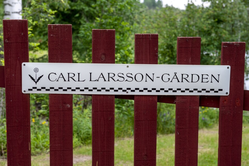 Carl Larsson-gården i Sundborn är ett av Sveriges många öppna författar- och konstnärshem. Här levde och verkade konstnärsparet Carl och Karin Larsson kring förra sekelskiftet. Arkivbild.
