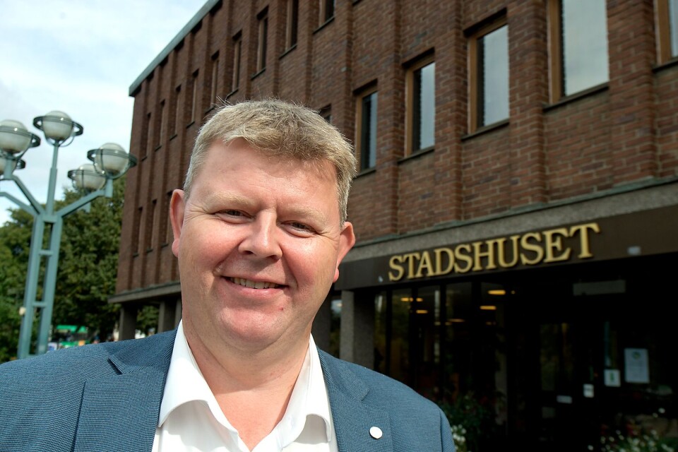 Lars Johnsson (M), kommunstyrelsens ordförande i Hässleholms kommun.