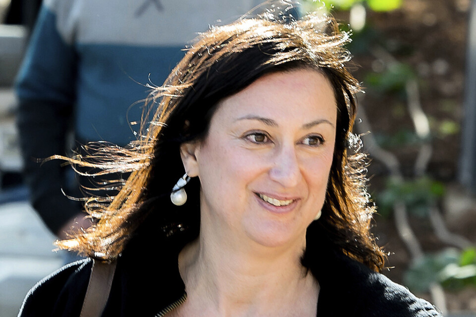 Parallellt med en polisutredning har Malta tillsatt en kommission om mordet på den grävande journalisten Daphne Caruana Galizia. Bild från april 2016.