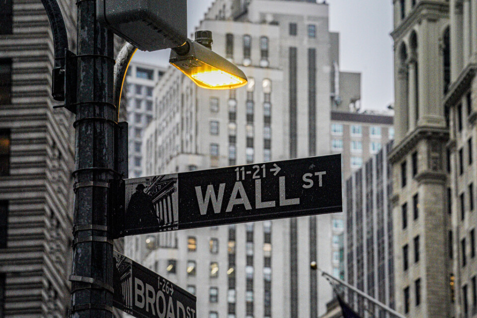 Uppåt på Wall Street. Arkivbild.