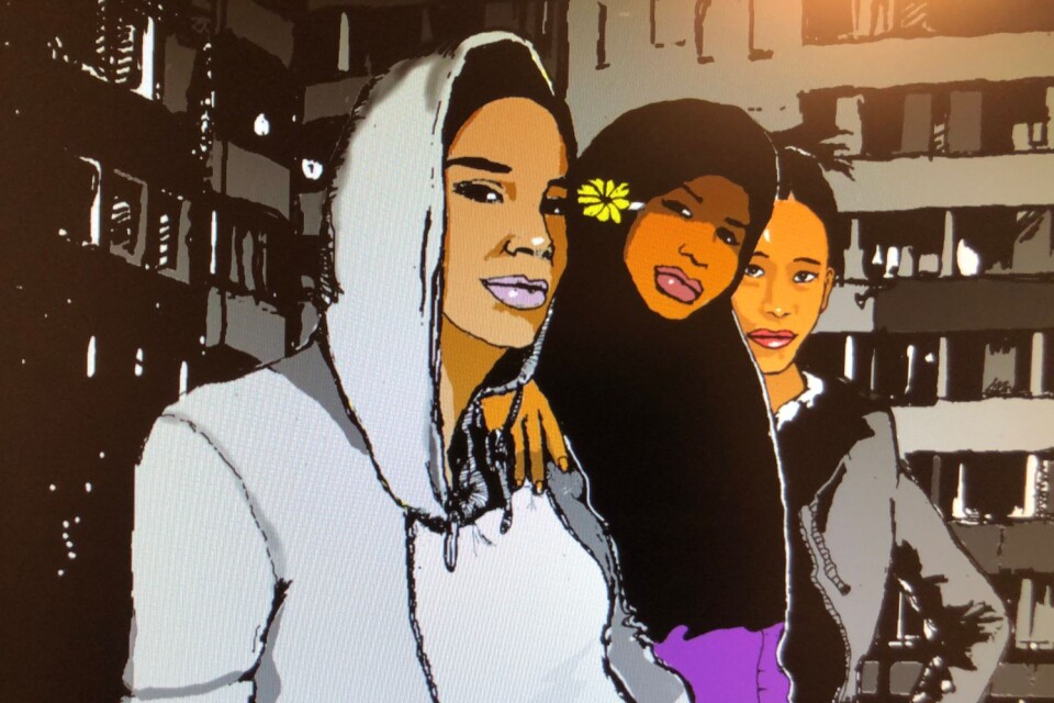 Spännande sätt att berätta en historia, i en serie. Serietecknare Amalia Alvarez har workshops för unga i Kristianstad under juli. Mer info på barbacka.se.