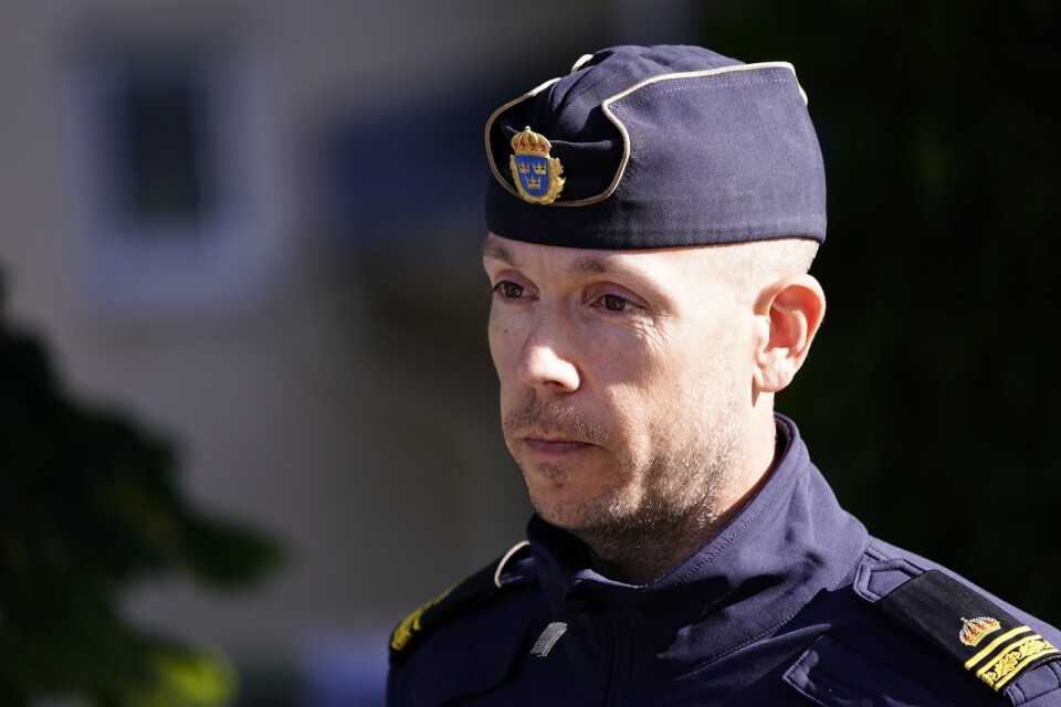 Johan Borg, operativ samordnare i lokalpolisområde Värnamo.