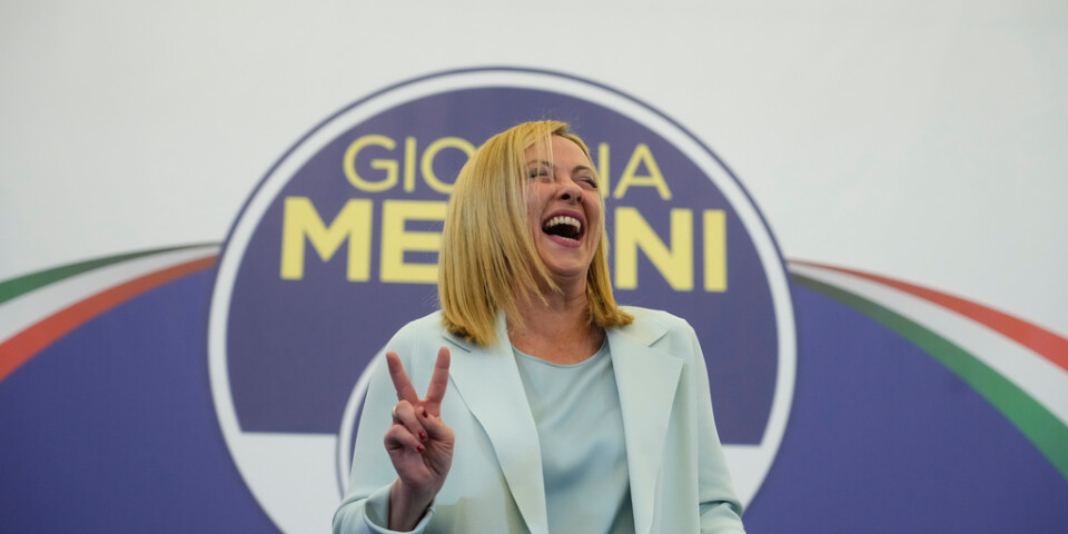 Georgia Meloni gick segrande ur parlamentsvalet den 25 september. Hennes parti Italiens bröder fick 26 procent av rösterna.