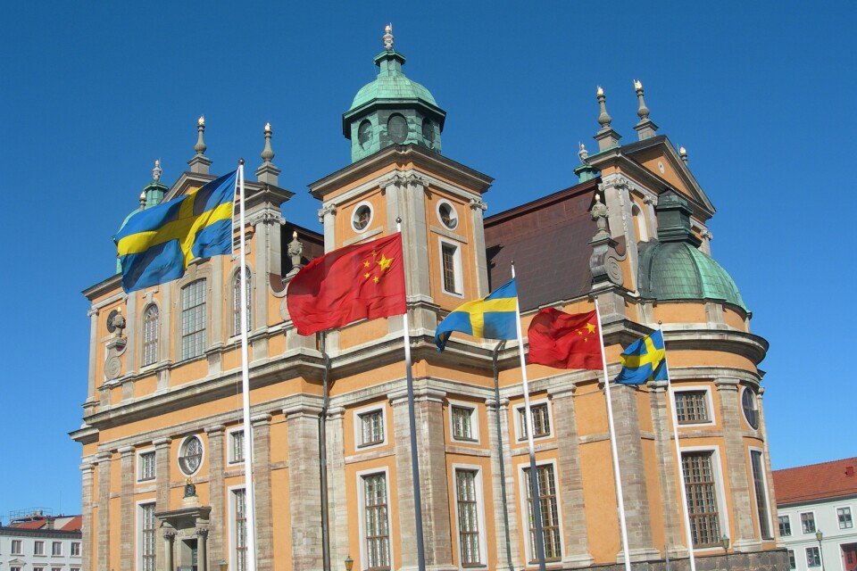 Kina är närvarande även i sydöstra Sverige.