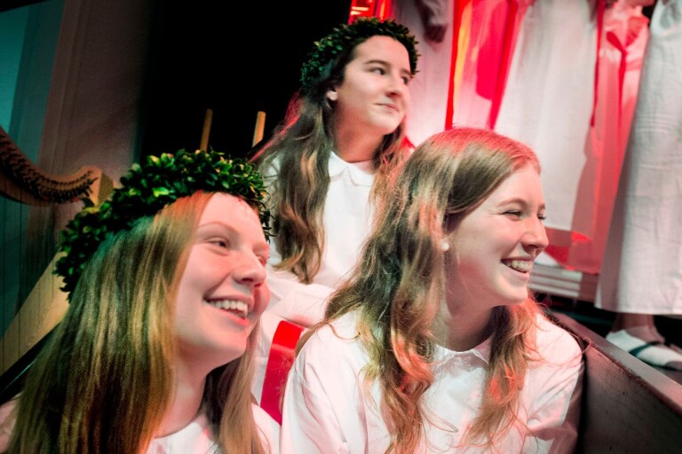 7 december: Luciasång från Fröknegårdsskolan