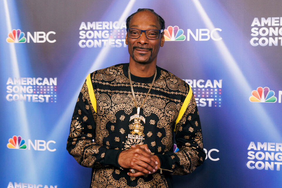 Snoop Dogg var en av programledarna för "American Song Contest". Arkivbild.