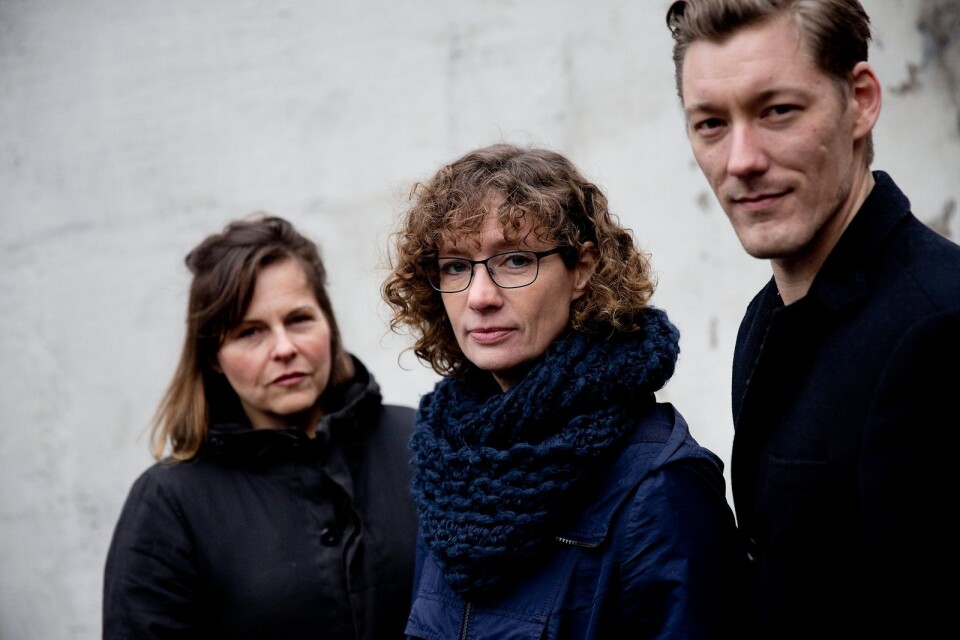 Lena Kvist, Karin Samuelsson och Eric Klefberg ligger bakom BT:s nya podd om sabotaget i Häglared.