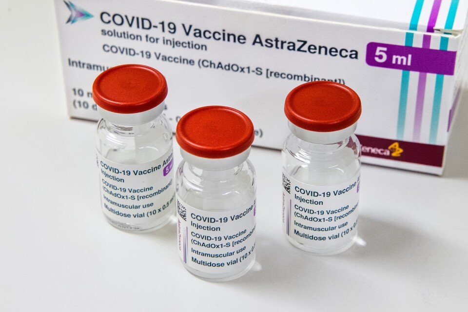 Astra Zenecas vaccin mot covid-19.