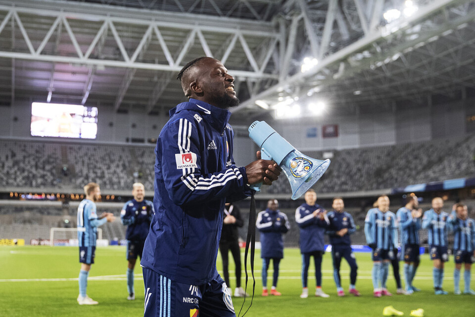 Mohamed Buya Turay fick fira en seger han själv sköt till Djurgården, som slog Falkenberg med 1–0.