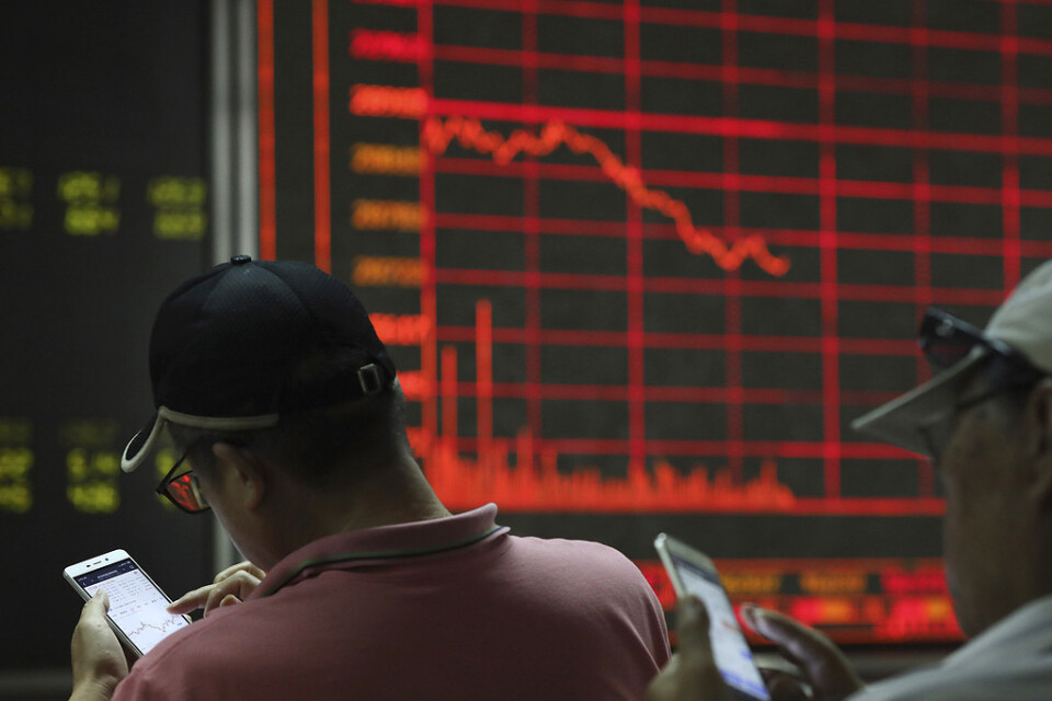 Börserna i Asien inledde handelsveckan nervöst. Arkivbild.