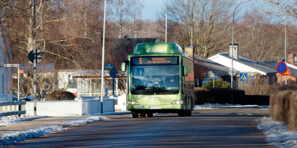 Busslinje 5 får ny sträckning på Teleborg.