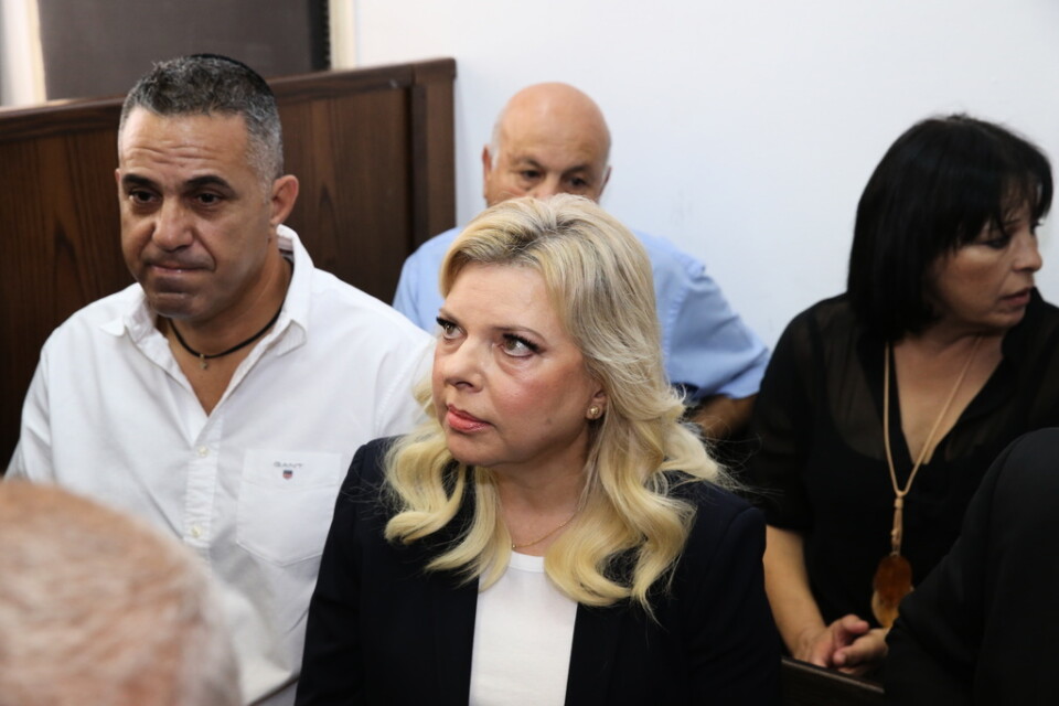Sara Netanyahu i rätten i oktober 2018. Arkivbild.