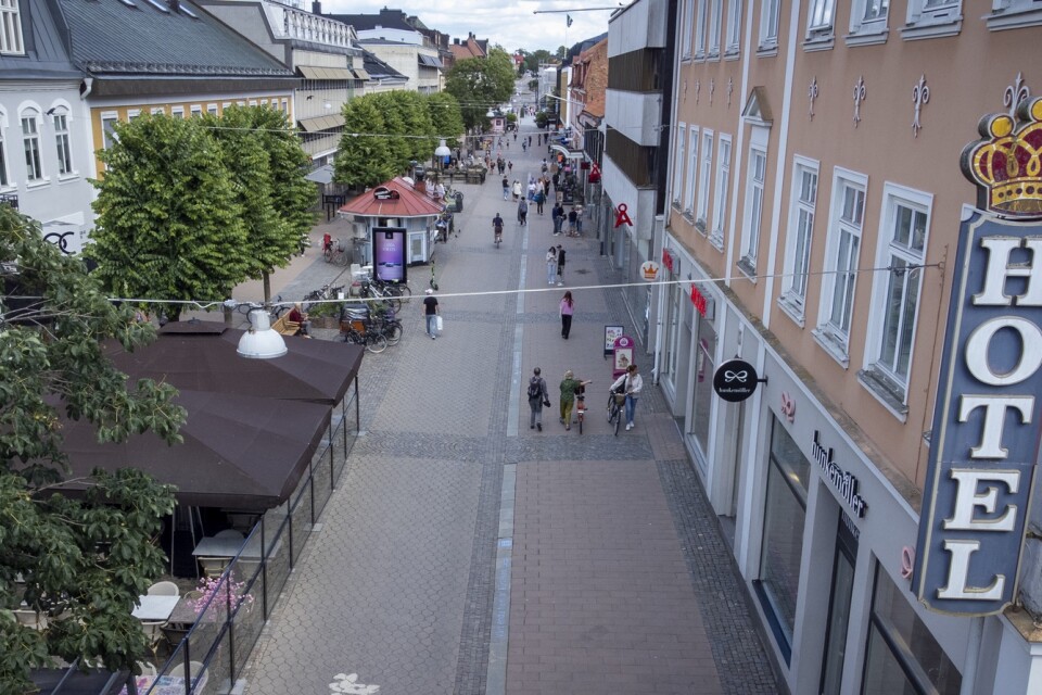 Flera butikskedjor har lämnat Storgatan i Växjö den senaste tiden.