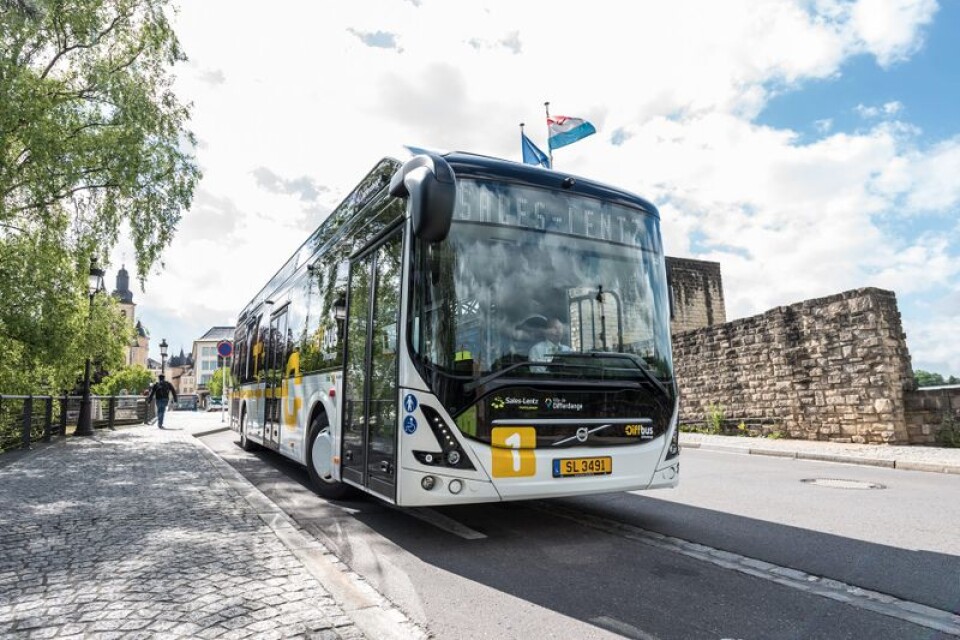 Nästa år kör Volvo bussars elbussar invånarna i Trondheim.