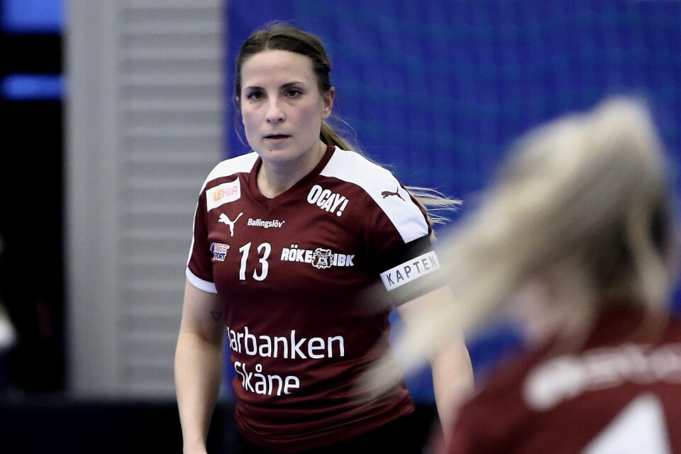 Andrea Zalas är tillbaka i Röke i dagens match mot Åstorp/Kvidinge efter sin förkylning. Foto: stefan sandström