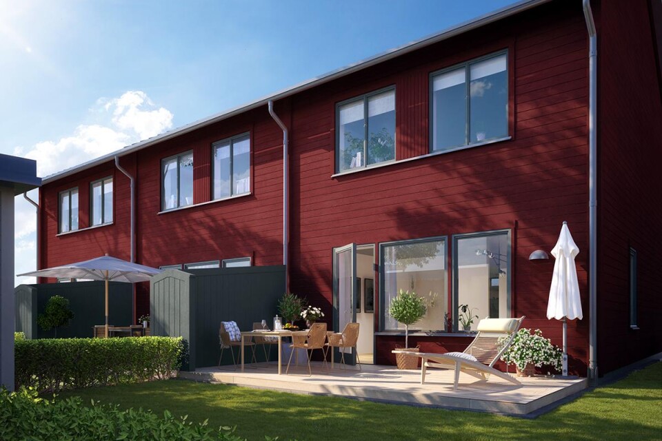 Kärnhems andra etapp i Bredvik, Brf Grönskan, består av 24 bostäder på 105 kvadratmeter.
