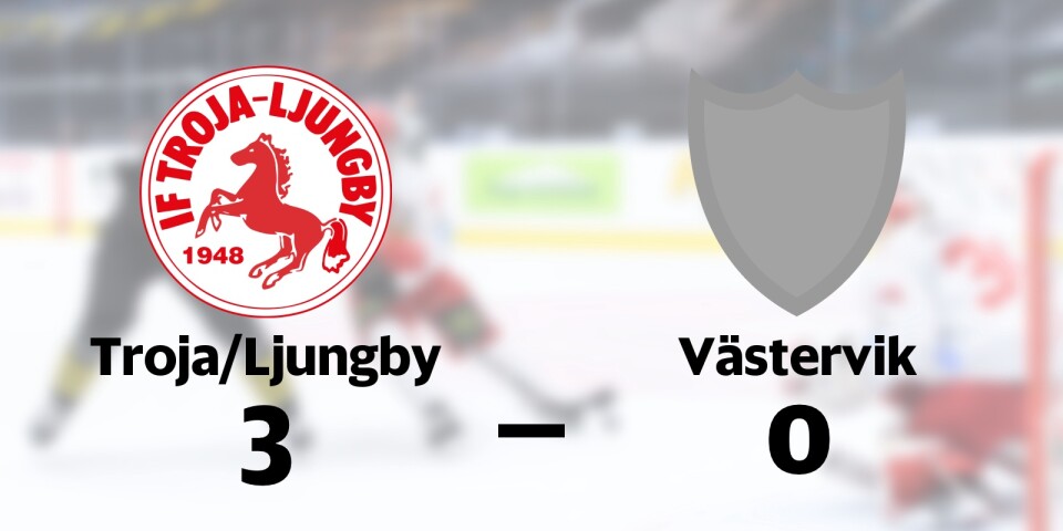 Troja/Ljungby vann mot Västerviks IK