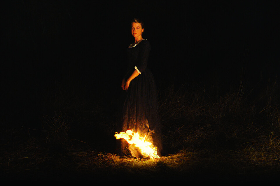 "Porträtt av en kvinna i brand" är en av de bioaktuella filmerna som snart läggs upp på strömningstjänsten Draken Film. Arkivbild.
