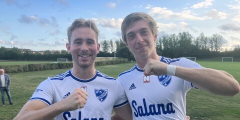 Pontus Wiktorsson och Lucas Olsson gjorde målen när IFK Simrishamn hemmaslog Berga med 3–1.