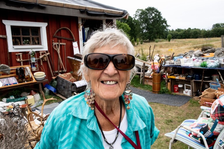 Alice, 92, öppnade ny loppis efter att ha lagt ner den gamla: ”Jag njuter varenda sekund”