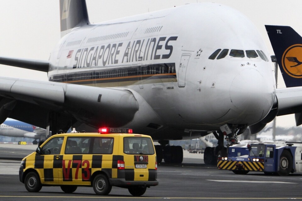 Singapore Airlines skär ned. Arkivbild.