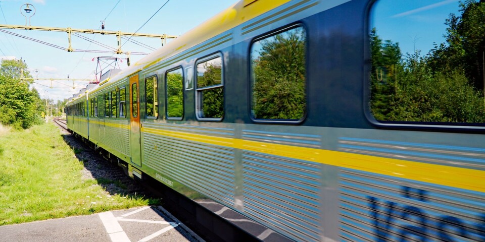 När tågen börjar rulla igen på Viskadalsbanan blir det till en början med lägre hastighet, men den är byggd för hastigheter upp mot 140 kilometer i timmen.
